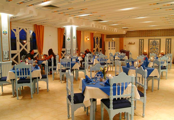 Restaurant de l'hôtel Houda Golf Beach & Aquapark
