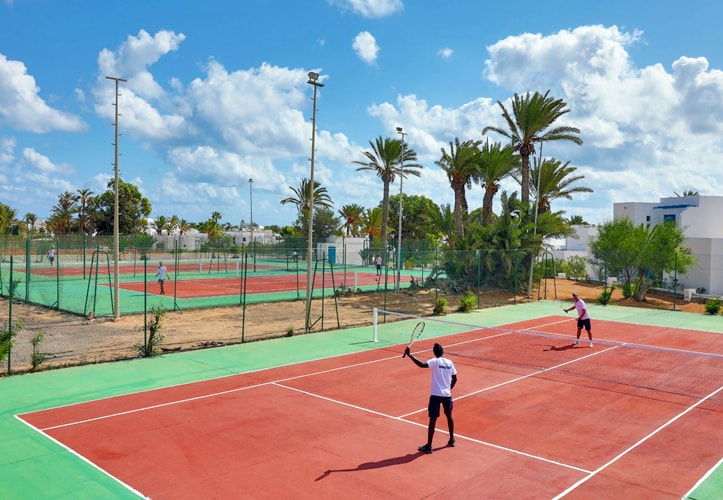 Tennis de l'hôtel Hari Club Djerba