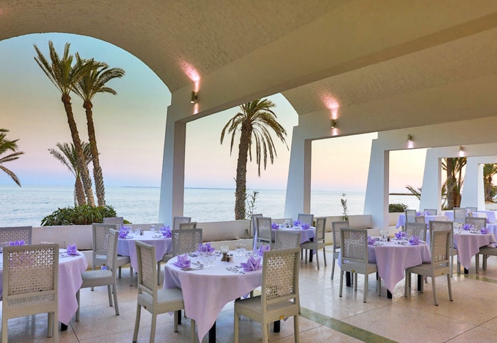 Restaurant de l'hôtel Hariclub Beach Resort Djerba