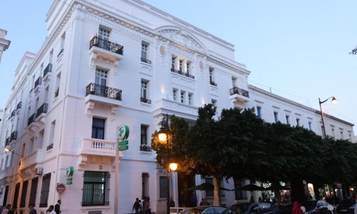 Vue extérieure de l'hôtel Tunisia Palace